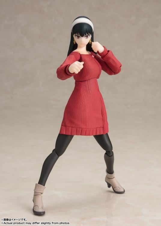 Spy x Family S.H.Figuarts Yor Forger (Mother of the Forger Family Ver.) Action Figure Gallery Image 6