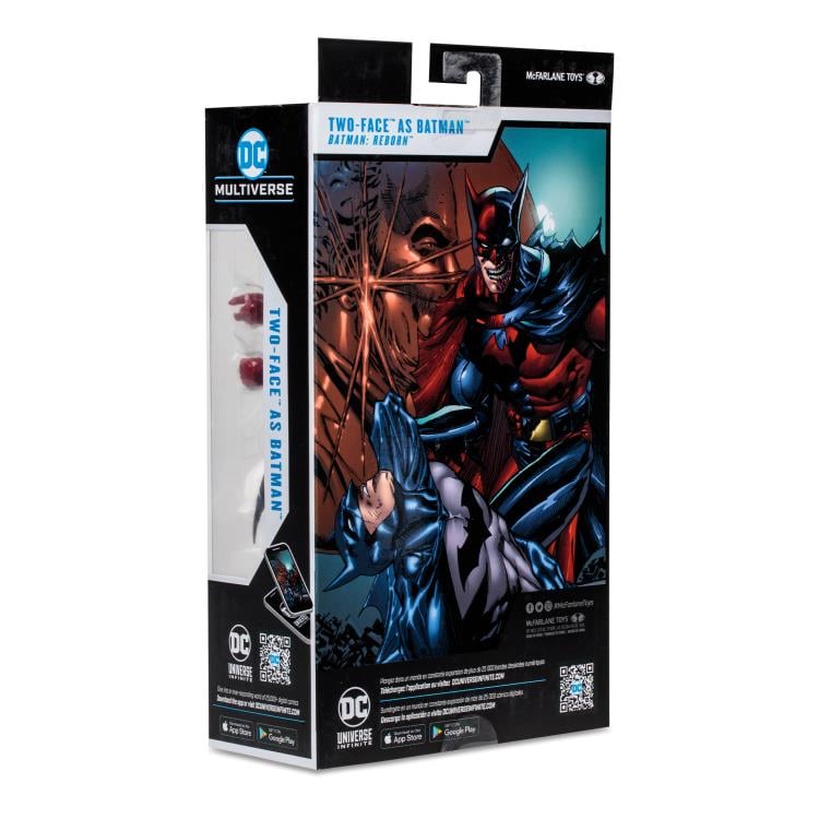 Batman: Reborn DC Multiverse Two-Face as Batman Action Figure Gallery Image 12
