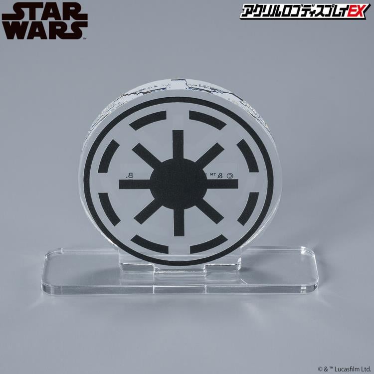 Star Wars Galactic Republic Acrylic Logo Display EX Exclusive Gallery Image 4