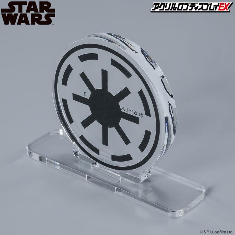 Star Wars Galactic Republic Acrylic Logo Display EX Exclusive Gallery Image 5