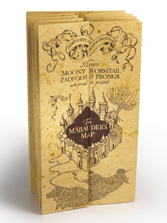 Harry Potter Marauder's Map Replica Gallery Image 2