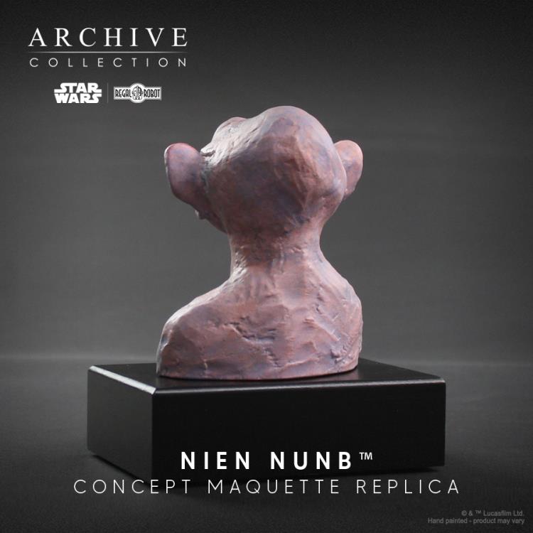 Star Wars: Return of the Jedi Nien Nunb Concept Limited Edition Maquette Replica Gallery Image 6