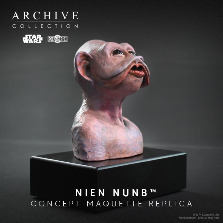 Star Wars: Return of the Jedi Nien Nunb Concept Limited Edition Maquette Replica Gallery Image 10