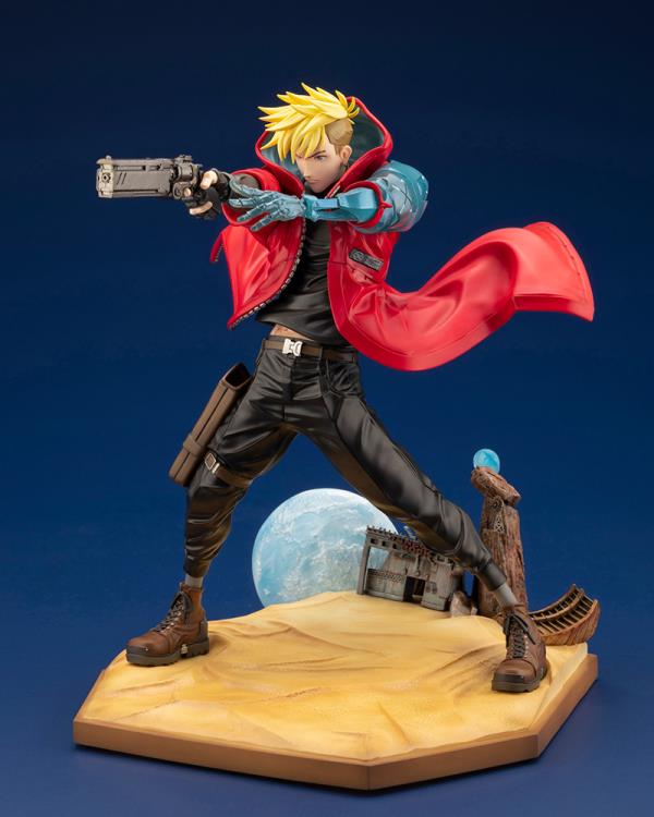 Trigun ArtFX J Vash the Stampede (Stampede Ver.) 1/8 Scale Figure Gallery Image 5