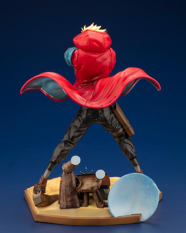 Trigun ArtFX J Vash the Stampede (Stampede Ver.) 1/8 Scale Figure Gallery Image 9