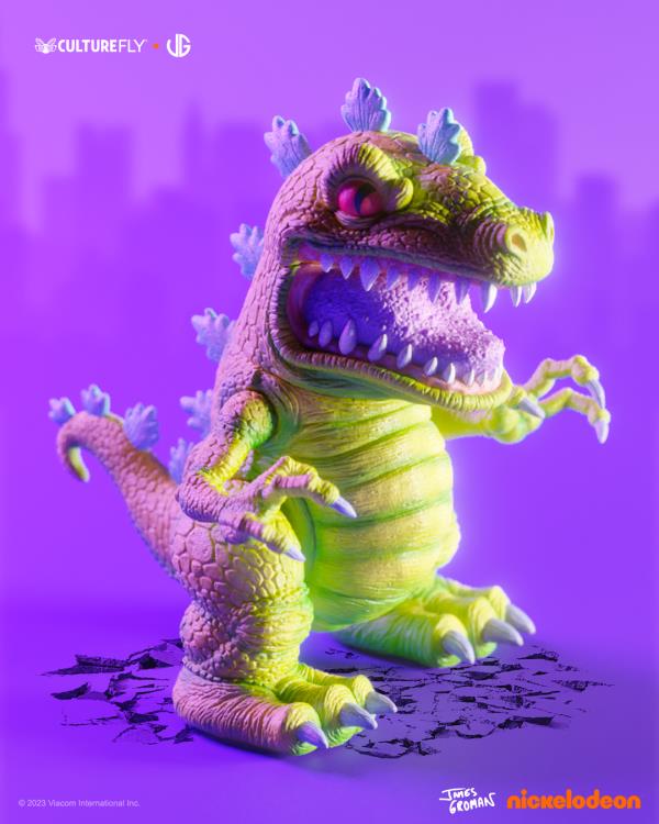 Rugrats Nickelodeon x James Groman Reptar 12" Limited Edition Soft Vinyl Figure Gallery Image 3