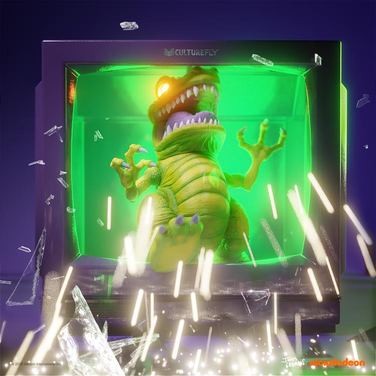 Rugrats Nickelodeon x James Groman Reptar 12" Limited Edition Soft Vinyl Figure Gallery Image 8