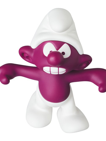 The Smurfs Ultra Detail Figure Series 1 No.737 Gnap! Smurf (Purple) Gallery Image 2