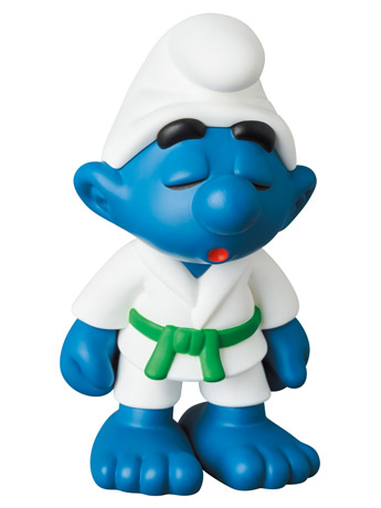 The Smurfs Ultra Detail Figure Series 1 No.739 Judo Smurf Gallery Image 2