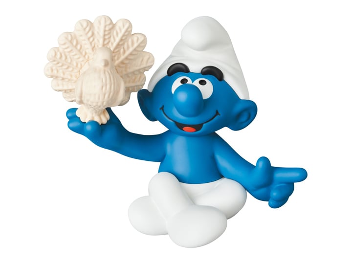 The Smurfs Ultra Detail Figure Series 2 No.742 Smurf with Bird Gallery Image 1