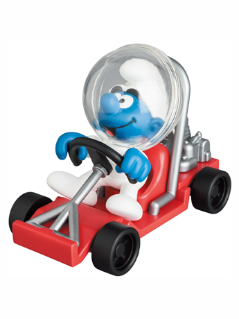 The Smurfs Ultra Detail Figure Series 2 No.744 Smurf Astronaut with Moon Buggy Gallery Image 2