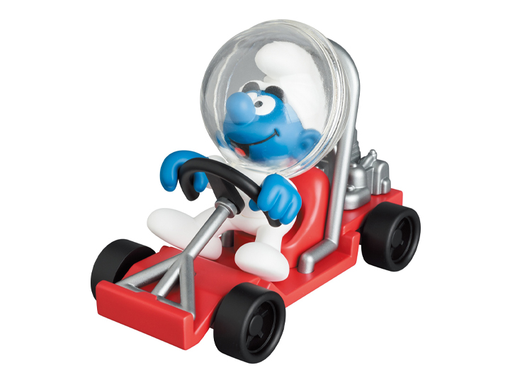 The Smurfs Ultra Detail Figure Series 2 No.744 Smurf Astronaut with Moon Buggy Gallery Image 1