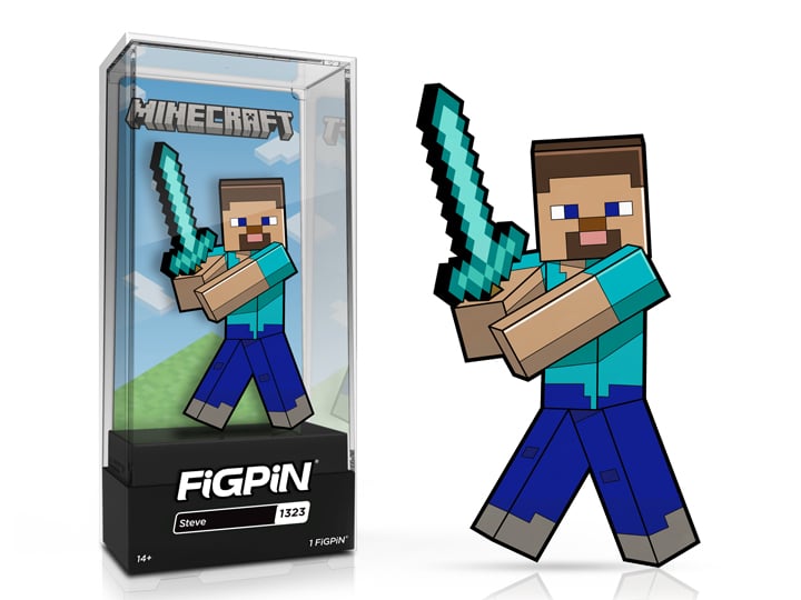 Minecraft FiGPiN #1323 Steve Gallery Image 1