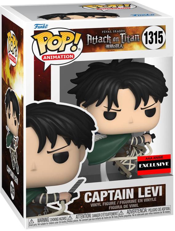 Pop! Animation: Attack on Titan: The Final Season - Captain Levi AAA Anime Exclusive Gallery Image 4