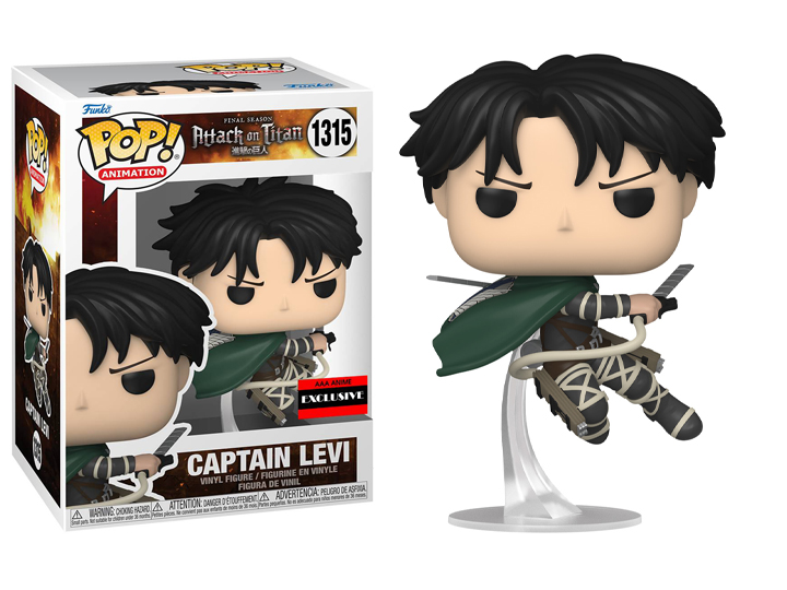 Pop! Animation: Attack on Titan: The Final Season - Captain Levi AAA Anime Exclusive Gallery Image 1
