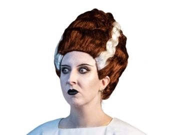 Bride of Frankenstein Deluxe Theatrical Wig Bride of Frankenstein Deluxe Wig .. Halloween .. Costume  main image 3
