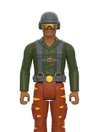 G.I. Joe ReAction Greenshirt with Goggles Down (Brown Tiger Force Ver.) Figure Gallery Image 2