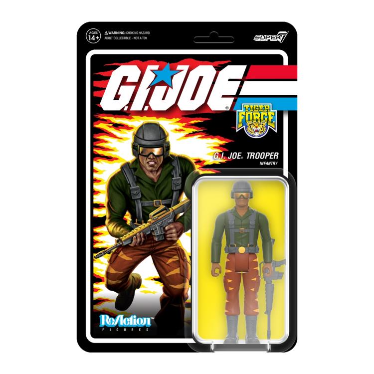 G.I. Joe ReAction Greenshirt with Goggles Down (Brown Tiger Force Ver.) Figure Gallery Image 4