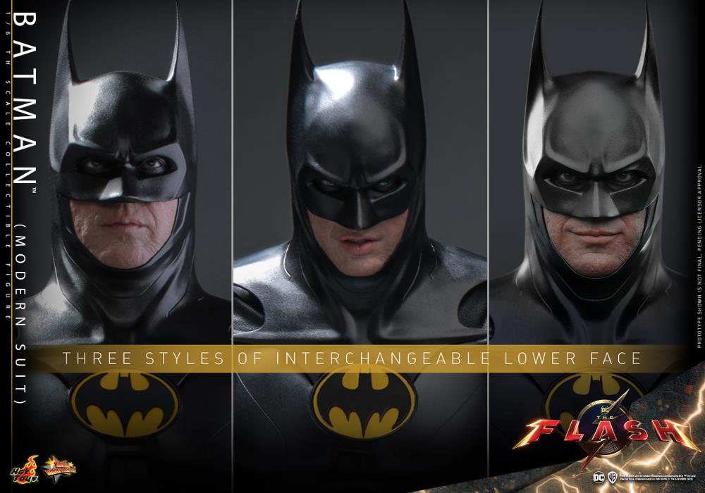 The Flash (2023) MMS712 Batman (Modern Suit) 1/6th Scale Collectible Figure Gallery Image 14