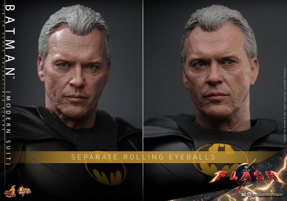 The Flash (2023) MMS712 Batman (Modern Suit) 1/6th Scale Collectible Figure Gallery Image 7
