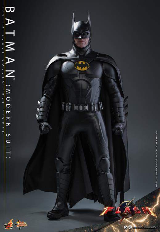 The Flash (2023) MMS712 Batman (Modern Suit) 1/6th Scale Collectible Figure Gallery Image 9