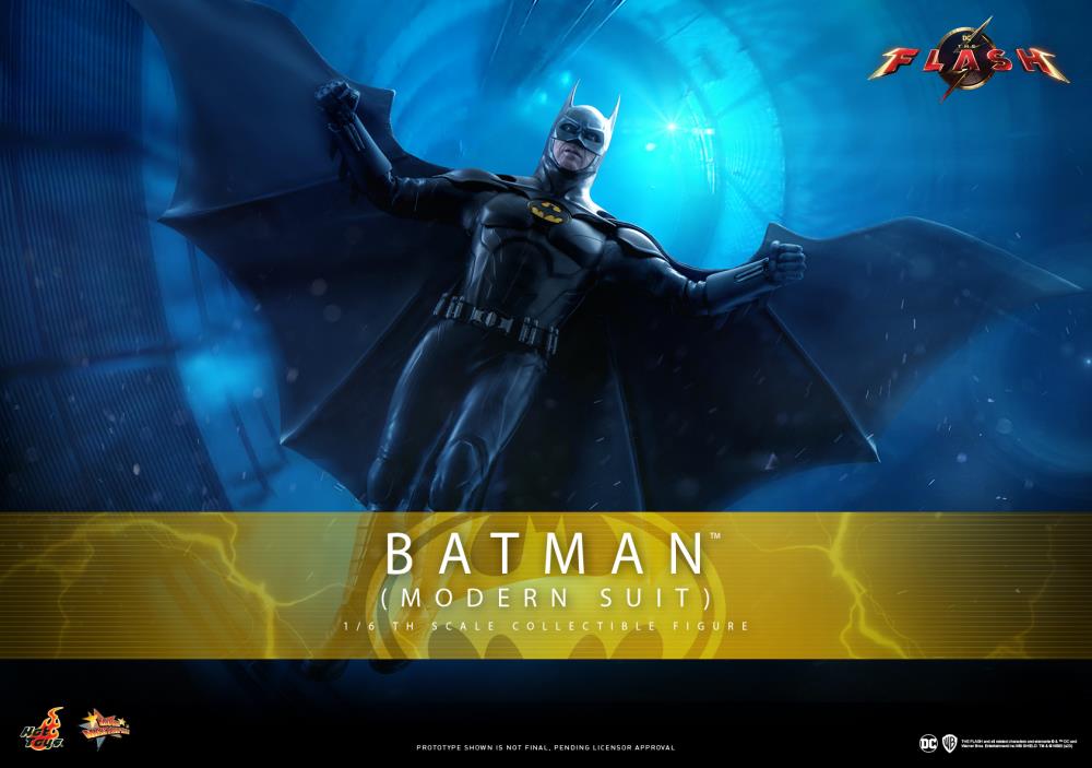 The Flash (2023) MMS712 Batman (Modern Suit) 1/6th Scale Collectible Figure Gallery Image 16
