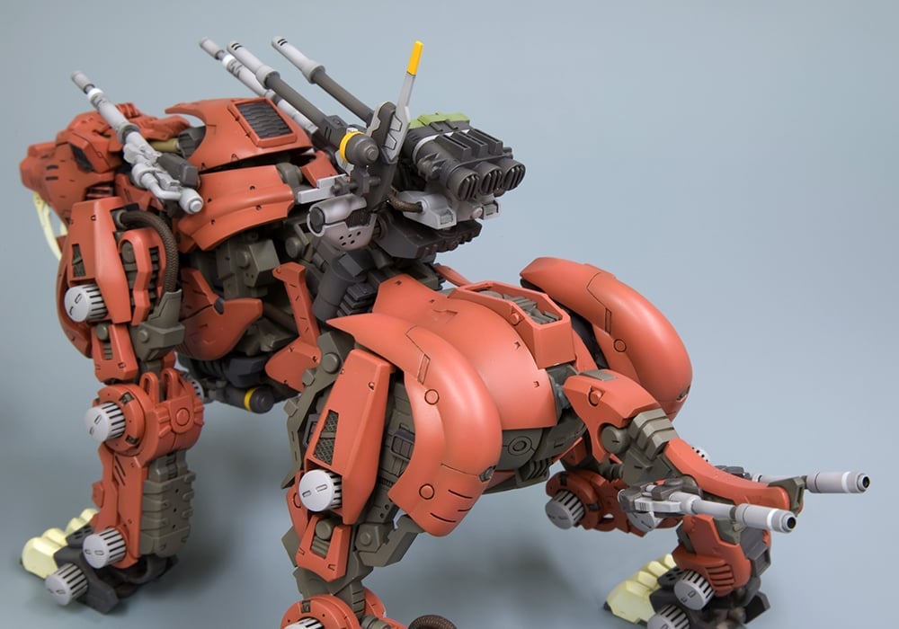 Zoids Highend Master Model EZ-016 Saber Tiger (Marking Plus Ver.) 1/72 Scale Model Kit Gallery Image 9