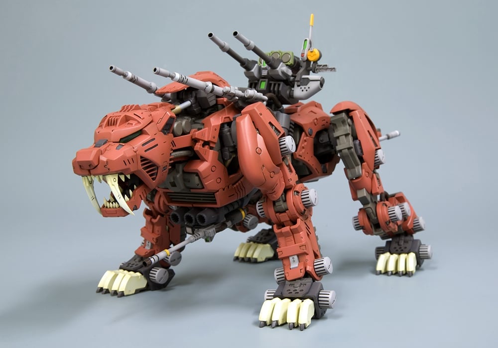 Zoids Highend Master Model EZ-016 Saber Tiger (Marking Plus Ver.) 1/72 Scale Model Kit Gallery Image 3