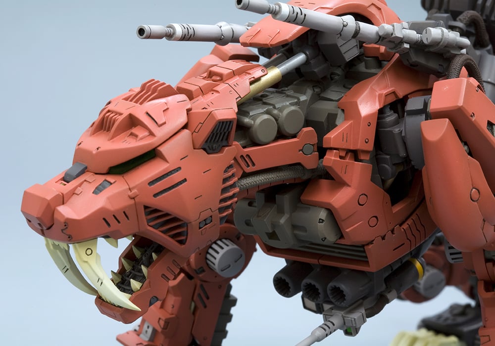 Zoids Highend Master Model EZ-016 Saber Tiger (Marking Plus Ver.) 1/72 Scale Model Kit Gallery Image 7