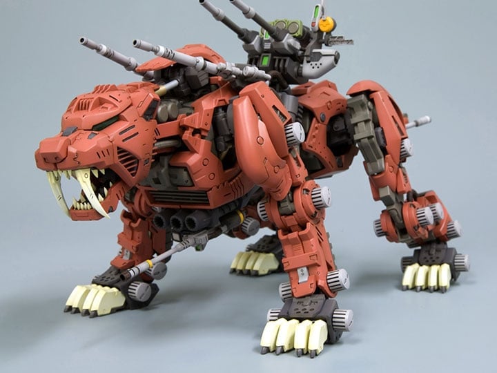 Zoids Highend Master Model EZ-016 Saber Tiger (Marking Plus Ver.) 1/72 Scale Model Kit Gallery Image 1