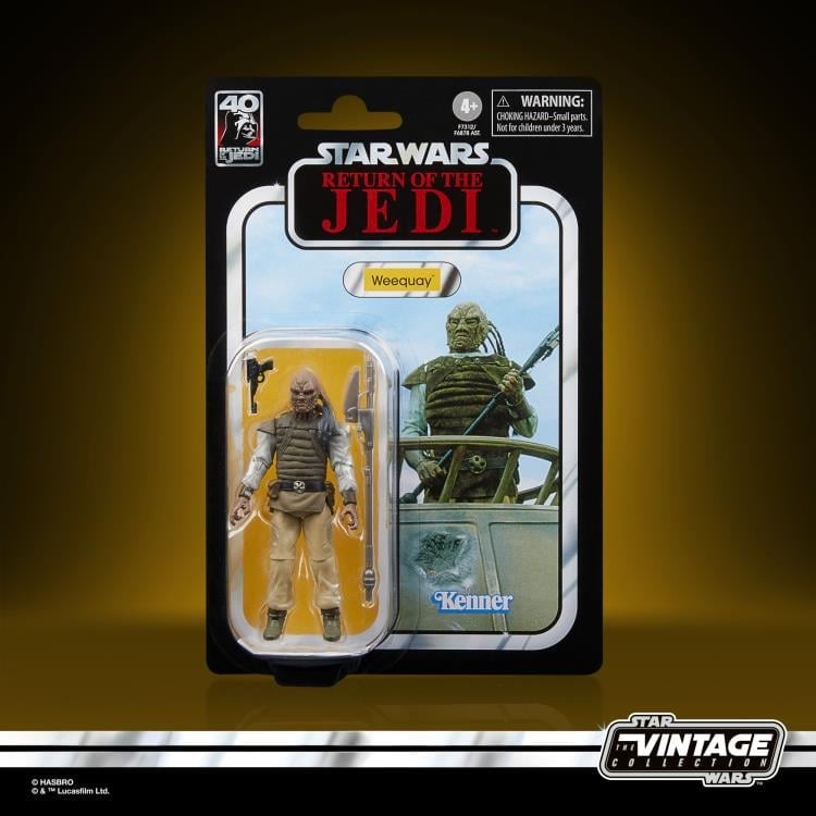 Star Wars 40th Anniversary The Vintage Collection Weequay (Return
