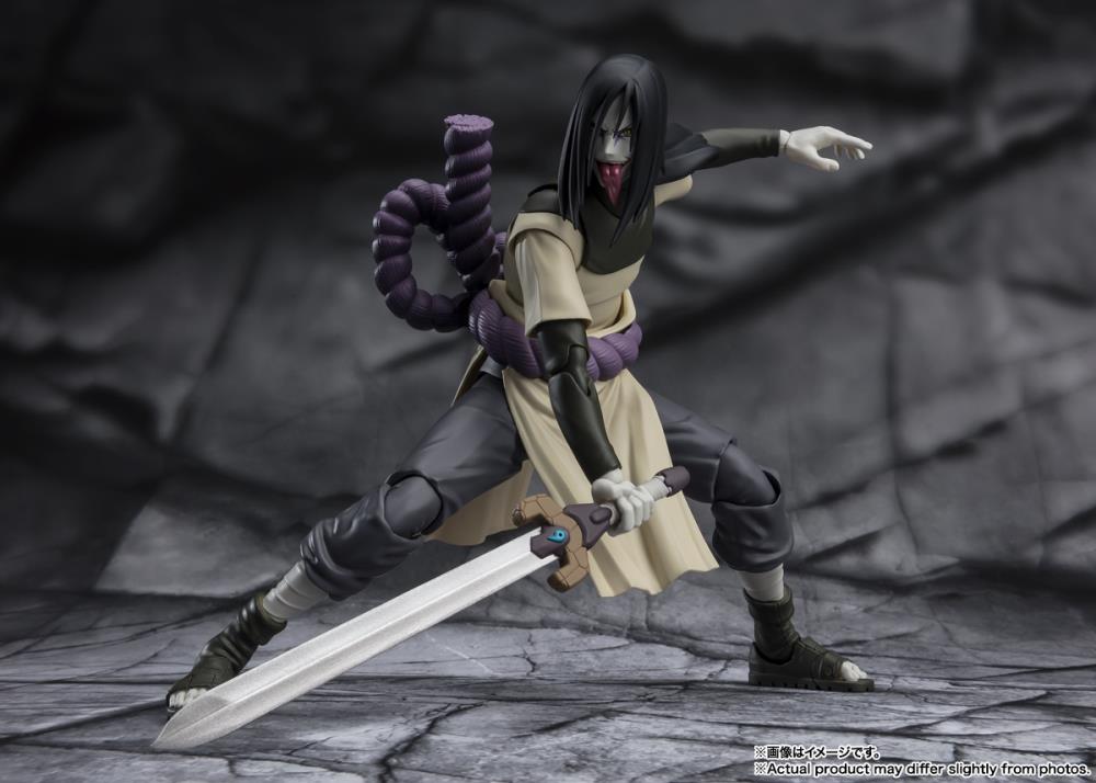 Naruto: Shippuden S.H.Figuarts Orochimaru (Seeker of Immortality) Action Figure Gallery Image 8