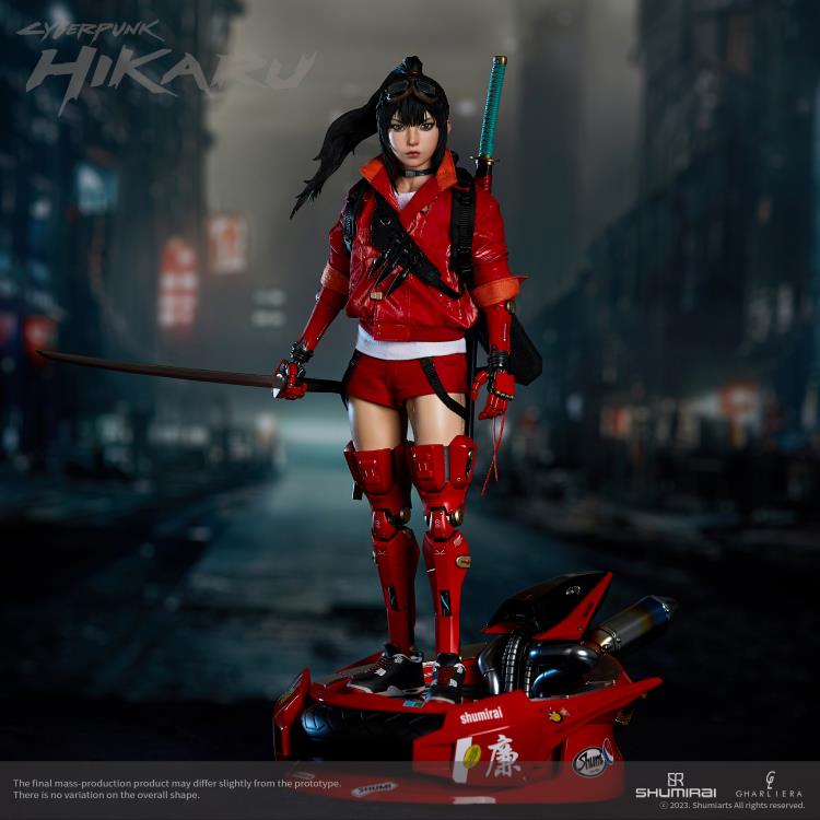 ShumiRai Hikaru the Bounty Hunter 1/6 Scale Figure and Base Set Gallery Image 4