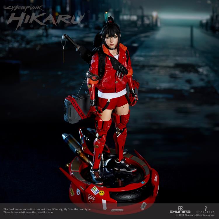 ShumiRai Hikaru the Bounty Hunter 1/6 Scale Figure and Base Set Gallery Image 5