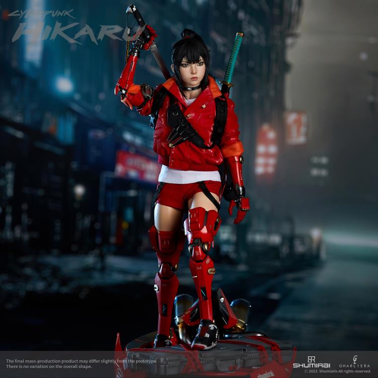 ShumiRai Hikaru the Bounty Hunter 1/6 Scale Figure and Base Set Gallery Image 6