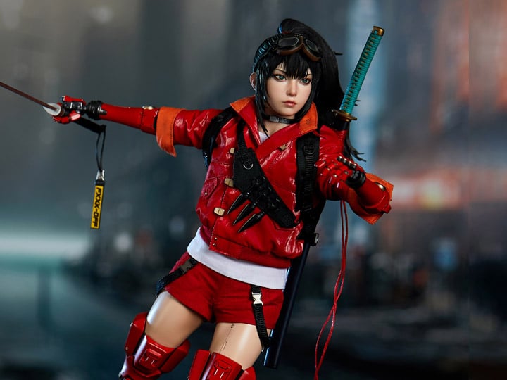ShumiRai Hikaru the Bounty Hunter 1/6 Scale Figure and Base Set Gallery Image 1