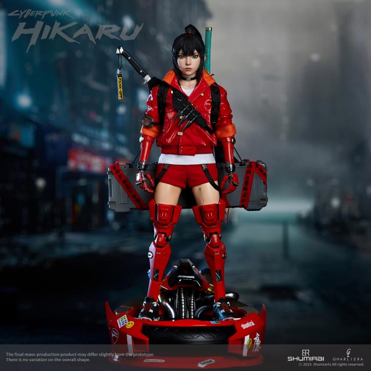 ShumiRai Hikaru the Bounty Hunter 1/6 Scale Figure and Base Set Gallery Image 3