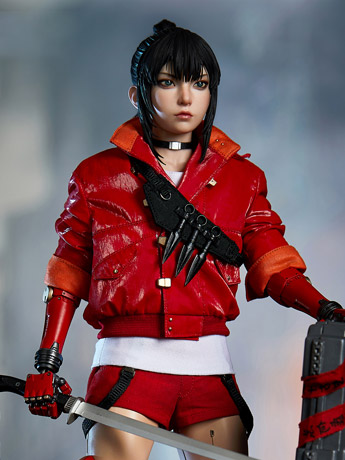 ShumiRai Hikaru the Bounty Hunter 1/6 Scale Figure and Base Set Gallery Image 2
