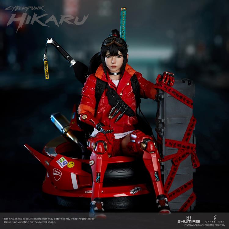 ShumiRai Hikaru the Bounty Hunter 1/6 Scale Figure and Base Set Gallery Image 9