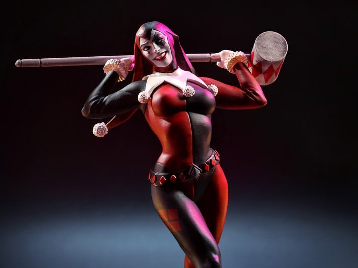 DC Comics Red, White & Black Harley Quinn (Stjepan Šejić) 1/10 Scale Limited Edition Statue Gallery Image 1