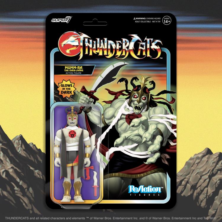 ThunderCats ReAction Mumm-Ra The Ever Living (Glow-in-the-Dark) Figure Gallery Image 5