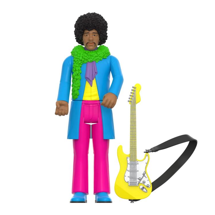 Jimi Hendrix ReAction Figure (Blacklight Are You Experienced Ver.)