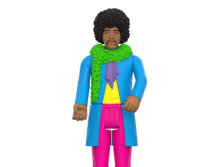 Jimi Hendrix ReAction Figure (Blacklight Are You Experienced Ver.)