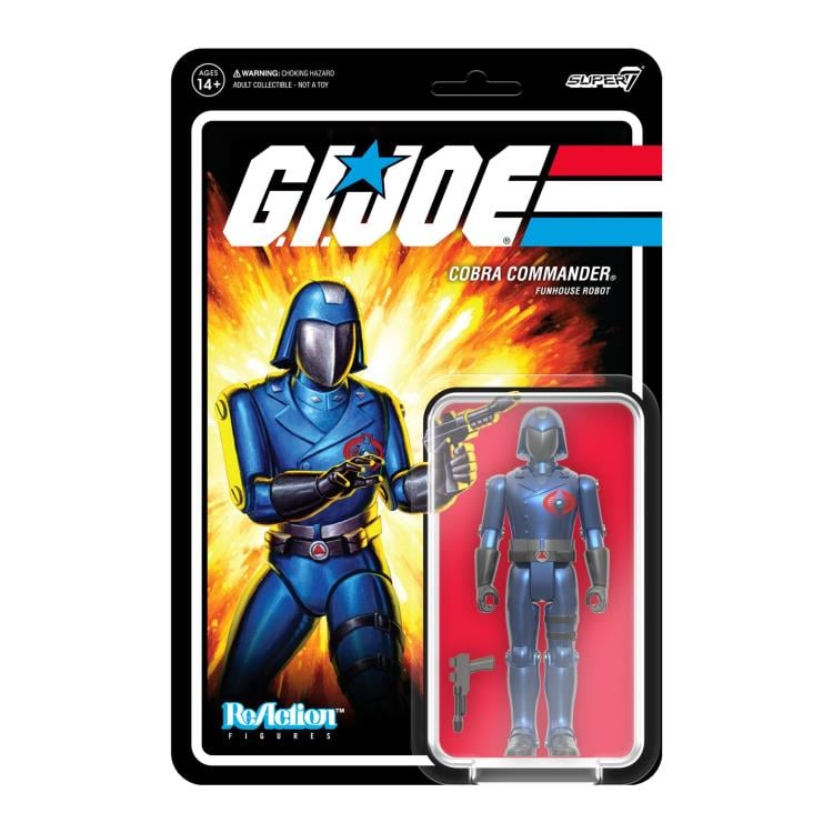 G.I. Joe ReAction Cobra Commander (Funhouse Robot) Figure Gallery Image 4