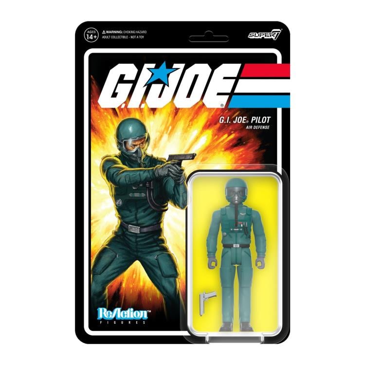 G.I. Joe ReAction Joe Pilot Facemask Figure Gallery Image 5