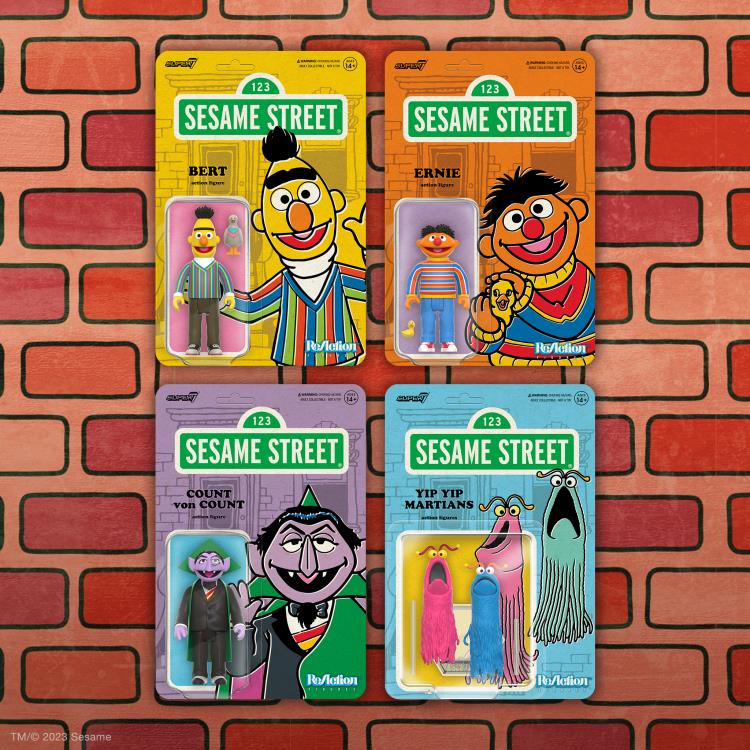 Sesame Street ReAction Count von Count Figure Gallery Image 5