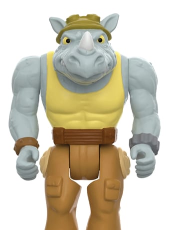 Teenage Mutant Ninja Turtles ReAction Rocksteady (Cartoon) Figure Gallery Image 2