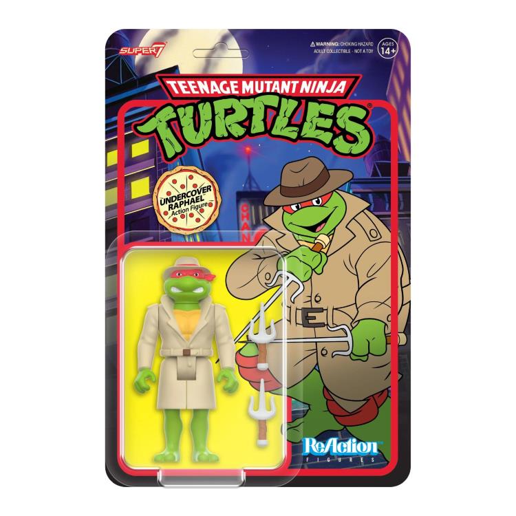 Teenage Mutant Ninja Turtles ReAction Undercover Raphael (Cartoon) Figure Gallery Image 4