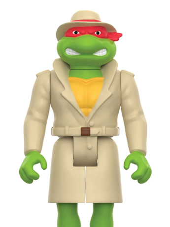 Teenage Mutant Ninja Turtles ReAction Undercover Raphael (Cartoon) Figure Gallery Image 2