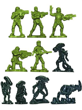 Aliens Vs. Colonial Marines Army Builder Bag of 35 Figures Gallery Image 2